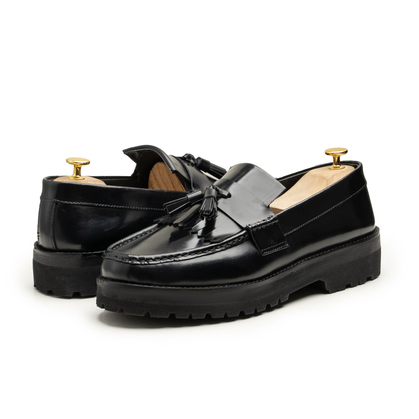 Neapolitan - Collar Wide Loafers