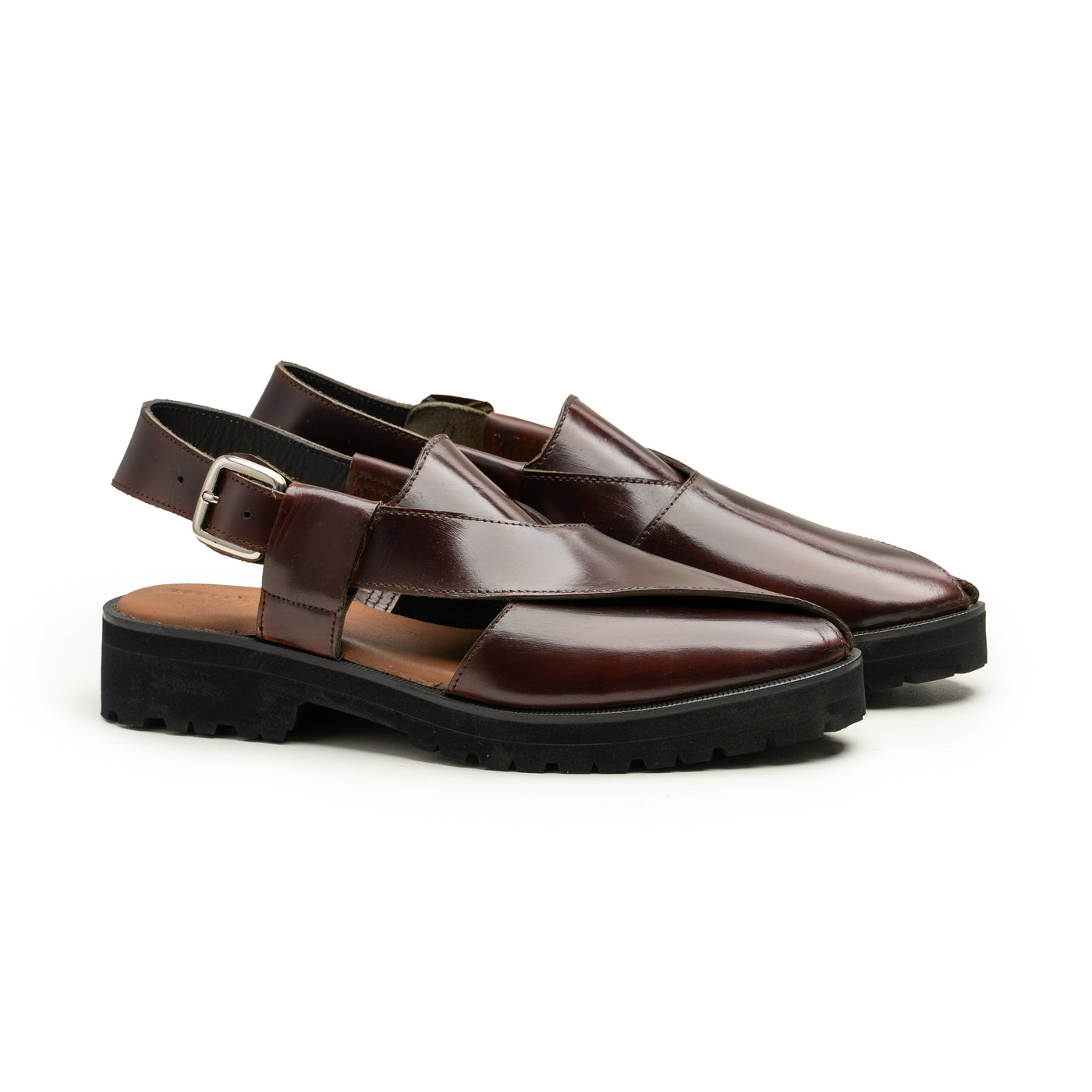 Pasha - Oxblood Peshawri Chappal