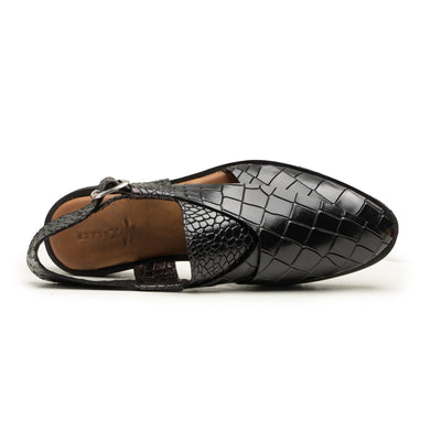 Zarar - Black Peshawri Chappal