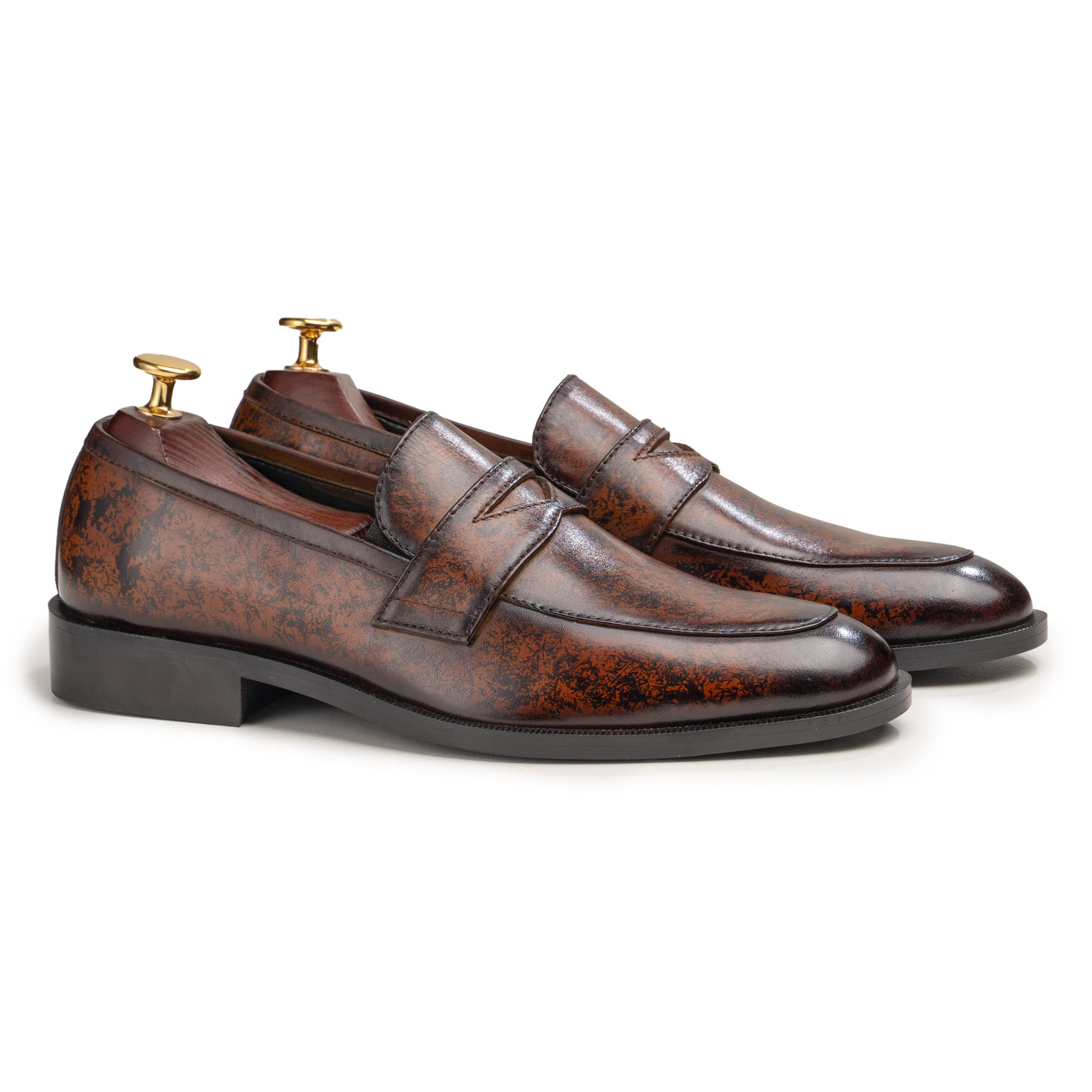 Cuenca - Patina Penny Loafers