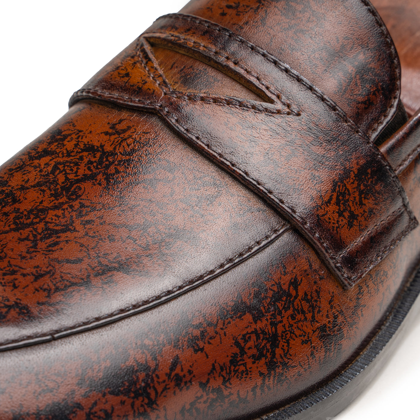 Cuenca - Patina Penny Loafers