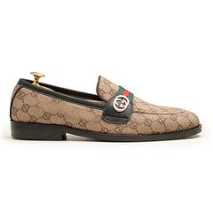 GG Strap Loafers Beige