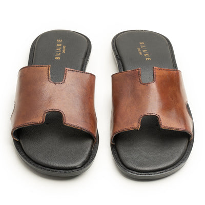 Ola - Leather Slippers