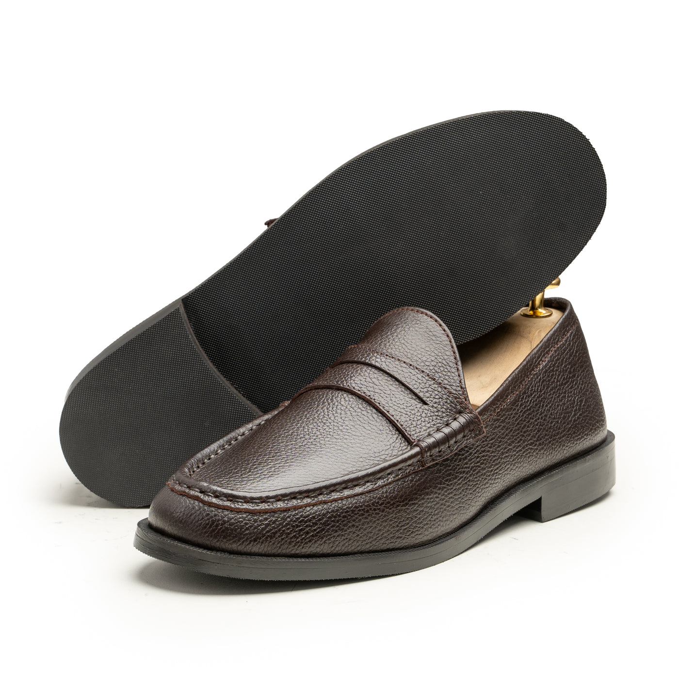 Caen - Wide Penny Loafers