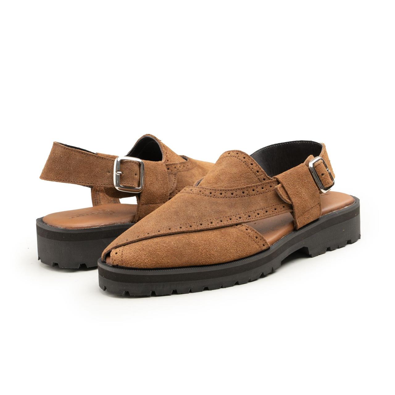 Makhmal - Suede Peshawri Chappal